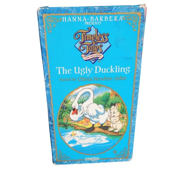 THE UGLY DUCKLING HANNA-BARBERA TIMELESS TALES Olivia Newton-John Hallmark VHS - Picture 1 of 8
